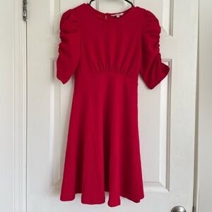 Elegant Red Juniors Dress